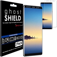 TECHGEAR [1 Pack] Screen Protectors to fit Samsung Galaxy Note 8 [ghostSHIELD Edition]  Reinforced TPU Screen Protector
