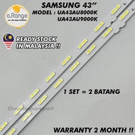 UA43AU8000K / UA43AU9000K SAMSUNG 43" LED TV BACKLIGHT (LAMPU TV) SAMSUNG 43 INCH LED TV BACKLIGHT U