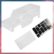 324Mm Wheelbase D110 Clear Body Shell Kit for 1/10 RC Crawler Car TRX4 -4 Upgrades Parts Accessories