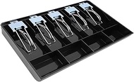Money Tray Cash Register Drawer Insert Tray Portable Currency Till Replacement Money Organizer Stora