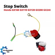 HONDA GX160 STOP SWITCH GASOLINE ENGINE STOP SWITCH 5.5hp 6.5hp 7.0hp 7.5hp SWITCH BERHENTI ENGINE