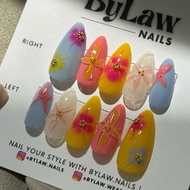 [ BYLAW.NAILS ] PREMIUM FAKE NAILS | PRESS ON NAILS | False nails | FAKE NAILS GRADUATION | WEEDING 