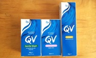 QV gentle wash  skin lotion, cream