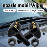 Car Wiper Nozzle Adjustable Nozzle Universal Car Wiper Glass Nozzle 360