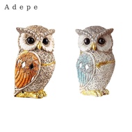 [Adepe] Owl Sculpture for Office And Living Room Bookshelf Accent Gift for Bird Lovers