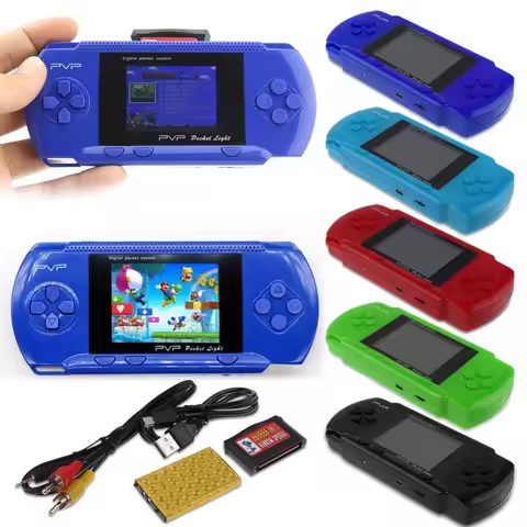 new PVP 3000 Handheld Game Player Built-in 89 Games Portable Video 2.8'' LCD Handheld Player For Fam