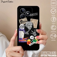 Softcase REALME C53hp - REALME C53 Casing (Aesthetic) Silicone REALME C53hp - Case REALME C53hp - Ca