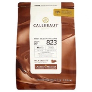 Callebaut 823 Milk Chocolate Button Couverture 33.6% Belgian Chocolate 1Kg