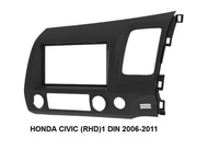 กรอบจอแอนดรอยด์ หน้ากากวิทยุ หน้ากากวิทยุรถยนต์ HONDA CIVIC FD ปี2006-2011 สำหรับเปลี่ยนเครื่องเล่น 2DIN7"-18cm.( Taiwan products)