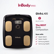 Official Distributor - InBody Dial H20 Smart Body Composition Scale, Body Fat, BMI | Midnight Black