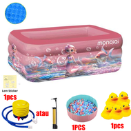 【Beli 1 Dapat 5！】kolam renang/kolam renang anak murah/kolam renang anak 1 set pompa/kolam renang ana