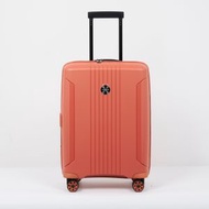 22019-28"/24"/20" 橙色 防爆拉鏈可擴大8輪行李箱