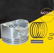 Mz200 2 0B Piston Kit 70Mm For Yamaha Transplanter 6.5Hp Engine Cyder Ring Pin Clip Assembly