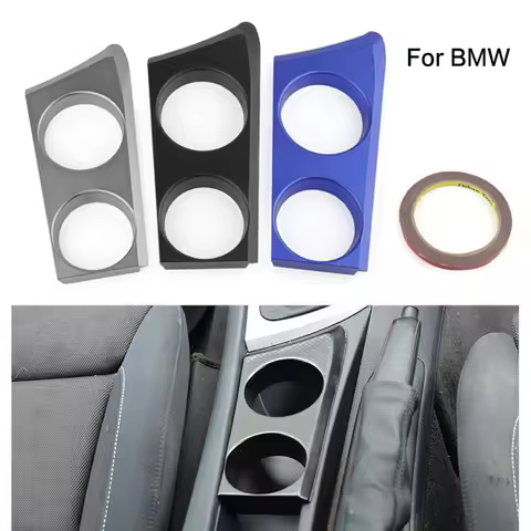 NEW Portable Aluminum Front Car Cup Holder Car Accessories for BMW 1 Series 116 116i 118 118i 118d 1