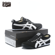 2023 Onitsuka Tiger Shoes 66 Meters of White/black Men's and Women's Sports Leisure Sports Shoes Tiger Tiger Running Jogging Shoes