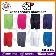ARORA SPORTS Quick Dry Microfiber Basic Shorts / Seluar Pendek Sukan
