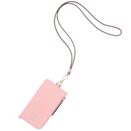 Kate Spade Jae Card Case Lanyard- Bright Carnation