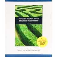 abnormal psychology clinical perspectives on psychological disorders ...
