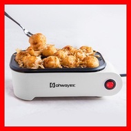 OhWay Takoyaki Octopus Ball Maker Jepun Octopus Barbecue Pemanasan Automatik 12 Lubang Non Stick(shp