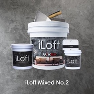 สีซีเมนต์สำเร็จรูปสูตรน้ำ ILOFT รุ่น Mixed ขนาด 5 กก. 10 กก.  เบอร์ 123 (1.9077183/9077182)*(2.04550