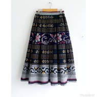 Rok Tenun Panjang Original Jepara/ Rok Tenun Motif Ntt/Rok Tenun Nusantara