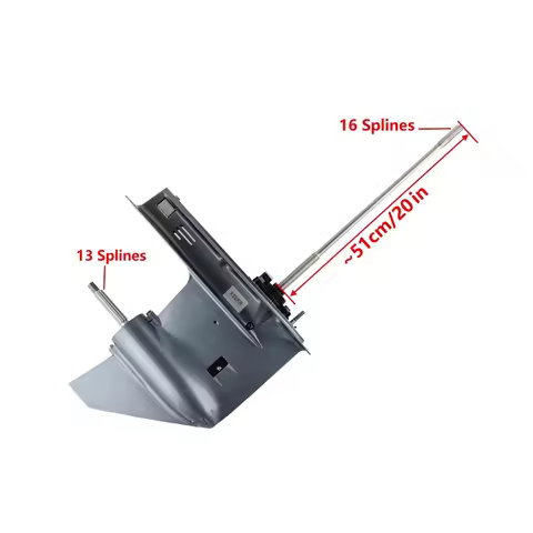 69W-45300 Lower Unit Assy L Shaft for Yamaha 50/60 HP 4-Stroke Outboard Engine 2002 up 69W-45300-00-