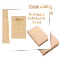 Deutero wedding Bible (Catholic)