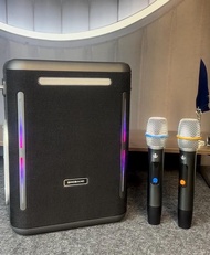 xdobo 300wat party 1981 karaoke include mic wireless 2pcs - jett.11