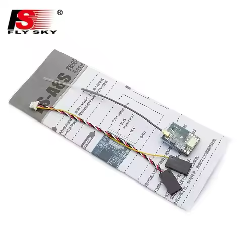 FLYSKY FS-A8S V2 2.4G 8CH Mini Receiver PPM I-BUS SBUS Output for Flysky FS-i6 FS-i6S Airplane FPV R