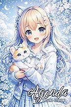 Agenda Scolaire 2026-2027: Couverture animé, pour filles fans de culture japonaise et manga , 1jour 