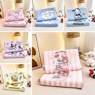 Children Latex Pillow Kuromi Cartoon Neck Core Anti-Bacterial Elastic Support Big Ear Dog Melody