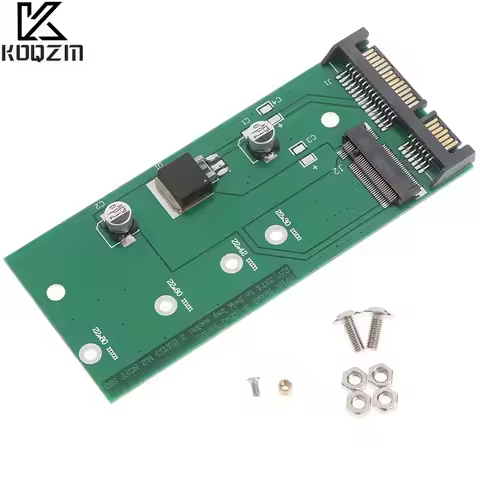 SATA M.2 NGFF SSD to 2.5" SATA 3 Adapter Card, NGFF M.2 SATA to Standard 2.5 Inch Hard Drive Convert
