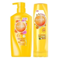 [HCM]Combo Sunsilk dầu gội 650gr + dầu xả 320g (vàng)
