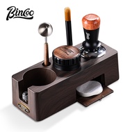 BINCOO Coffee Tamper Set Italian Style Dose Dispenser & Tamper Hammer 3-Piece Set Espresso Machine H