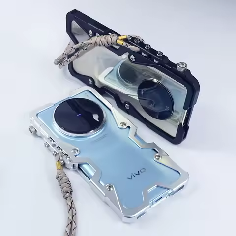 Armor Screw Metal Frame Shockproof Cover For Vivo X100 Ultra Aluminium Bumper Cases Heavy Duty Funda