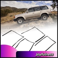 joyfulness Window Weatherstrip Rubber Door Belt Strips for FZJ80 FJ80