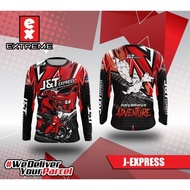 J & T Express Knight 3D Printing Design Jersey/Customizable Clothing