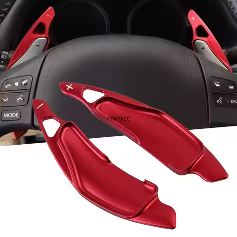 Aluminum Paddle Shifter Extension Kit for Lexus 2006-2013 2nd Gen IS250 IS350 is-F Car Shift Paddle 