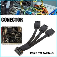 UTAKEE 3x8pin 8PIN to 16Pin 12VHPWR GPU Power Cable 16Pin Connector GPU Extension Cable