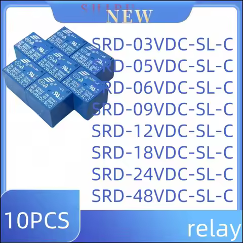 10PCS SRD-03VDC-SL-C SRD-05VDC-SL-C SRD-06VDC-SL-C SRD-09VDC-SL-C SRD-12VDC-SL-C SRD-18VDC-SL-C SRD-