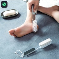 1F 4 in 1 Foot grinding device Foot rubbing device Household foot scraper foot brush