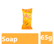 สบู่มะละกอ  ขนาด 65135 กรัม  Silka Whitening Herbal Papaya Soap ของแท้จากประเทศฟิลิปปินส์