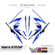 SUPRA GTR 150 STRIPING MOTIF 46 / SUPRA GTR VARIATION STRIPING / VARIATION MOTORCYCLE STICKER / SUPR