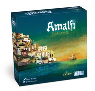 R & R Games Amalfi Renaissance - Ship & Lighthouse Placement Game, Navigate, Discover & Acquire, Age