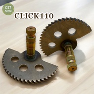 แกนสตาร์ท สำหรับรุ่น MIO/CLICK110/CLICK125 แกนเฟืองสตาร์ท สินค้าถ่ายจากงานจริง