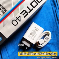 Original Infinix Charger NOTE 40 Fastcharging 45W Made Infinix Carlcare