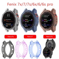 Transparent TPU Protector Case Cover for Garmin Fenix 7 / 7x / 7S / Fenix 6 / 6s / 6x Pro