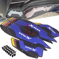Suitable for Yamaha XMAX300/250 Modified Foot Pedal Rubber Anti-slip Rubber Pad Aluminum Alloy Foot Pad Accessories