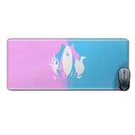 Deskmat mousepad extended anime vtuber FUWAMOCO ICON Hololive EN 3rd - Rubber material