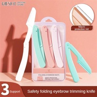 OLONZI Folding Eyebrow Razor Set Eyebrow Razor Eyebrow Trimmer Makeup Tool Styler Razor Eyebrow Razo